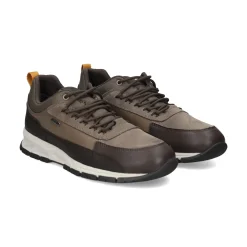 GEOX Zapatillas de Hombre U260MB C6T1B COFFE/GRE