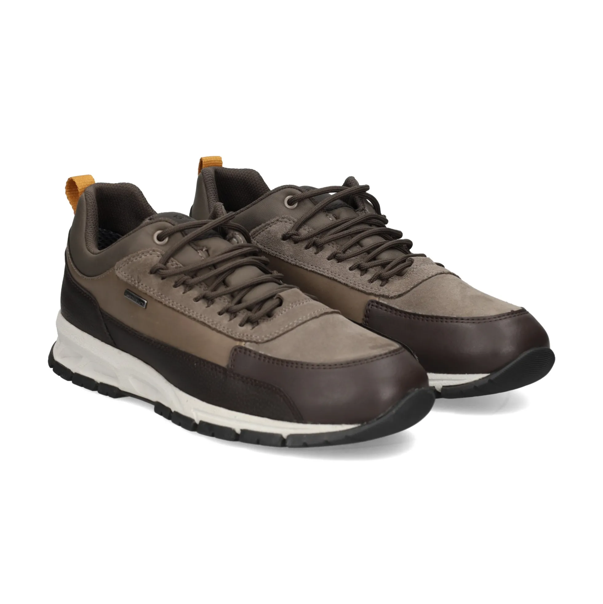 GEOX Zapatillas de Hombre U260MB C6T1B COFFE/GRE