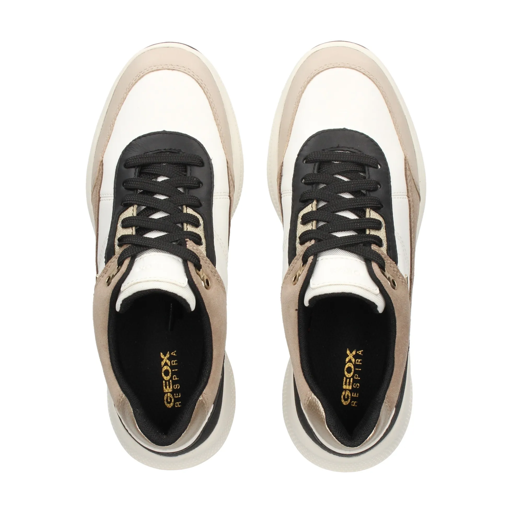 GEOX Zapatillas de Mujer D36VRA C1ZH6 WHITE/LT