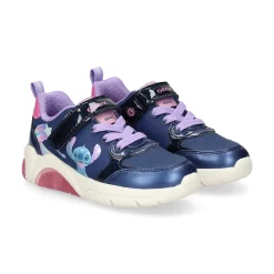GEOX Zapatillas de niñas J46M4B C4268 NAVY/FUCH