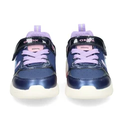 GEOX Zapatillas de niñas J46M4B C4268 NAVY/FUCH