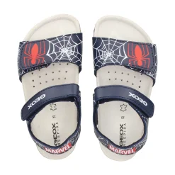 GEOX Zapatillas de Niño J458LE C0735 NAVY/RED