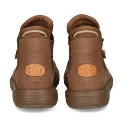 HEY DUDE Botines de Hombre BRANSON BOOT 255 BROWN