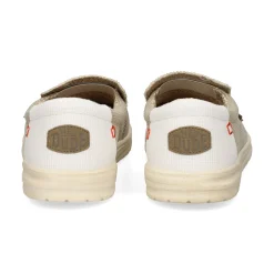 HEY DUDE Mocasines de Hombre 40124 1LB OFF WHITE