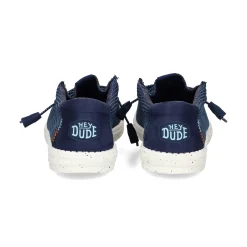 HEY DUDE Zapatillas de Hombre WALLY SPORT MESH 410 NAVY