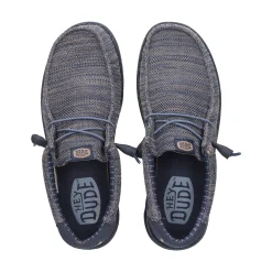 HEY DUDE Zapatillas de Hombre WALLY STRETCH 4UC NAVY BLAZER