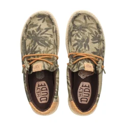 HEY DUDE Zapatillas de Hombre WALLY PALM 3ZX BURNT/GINGE