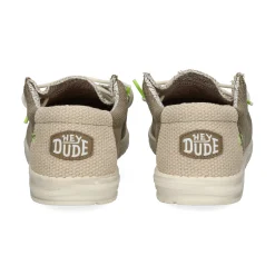 HEY DUDE Zapatillas de Hombre WALLY BRAIDED 2BS FOSSIL