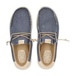 HEY DUDE Zapatillas de Hombre WALLY COASTLINE JUTE 410 NAVY