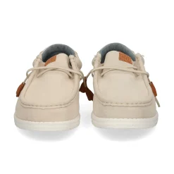 HEY DUDE Zapatillas de Hombre WALLY CRAFT 1LB OFF WHITE