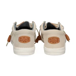 HEY DUDE Zapatillas de Hombre WALLY CRAFT 1LB OFF WHITE