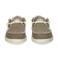 HEY DUDE Zapatillas de Hombre WALLY BRAIDED 2BS FOSSIL