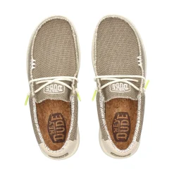 HEY DUDE Zapatillas de Hombre WALLY BRAIDED 2BS FOSSIL