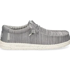 HEY DUDE Zapatillas de Hombre WALLY STRETCH 030 GRIS
