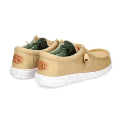 HEY DUDE Zapatillas de Hombre WALLY WASHED 267 WALNUT