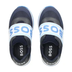 HUGO Zapatillas de niñas J52157 849 MARINO