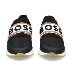 HUGO Zapatillas de Niño J51645 09B NEGRO