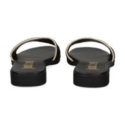 JUST CAVALLI Sandalias planas de Mujer 80RA3S80 899 BLACK