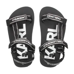 KARL LAGERFELD KIDS Sandalias, chanclas y albarcas de niña Z30001 09B NEGRO