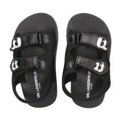 KARL LAGERFELD KIDS Sandalias, chanclas y albarcas de niña Z31183 09B NEGRO