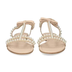 KENNEL & SCHMENGER Sandalias planas de Mujer 51-95080 332 CREMA PEARL