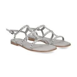 KENNEL & SCHMENGER Sandalias planas de Mujer 31-93540 308 CEMENT