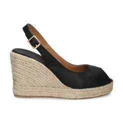 LA SANTA Zapatos cuña 23YU168 NEGRO