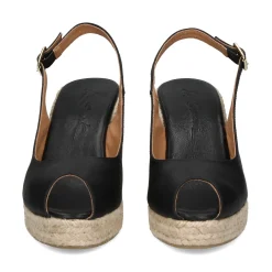 LA SANTA Zapatos cuña 23YU168 NEGRO