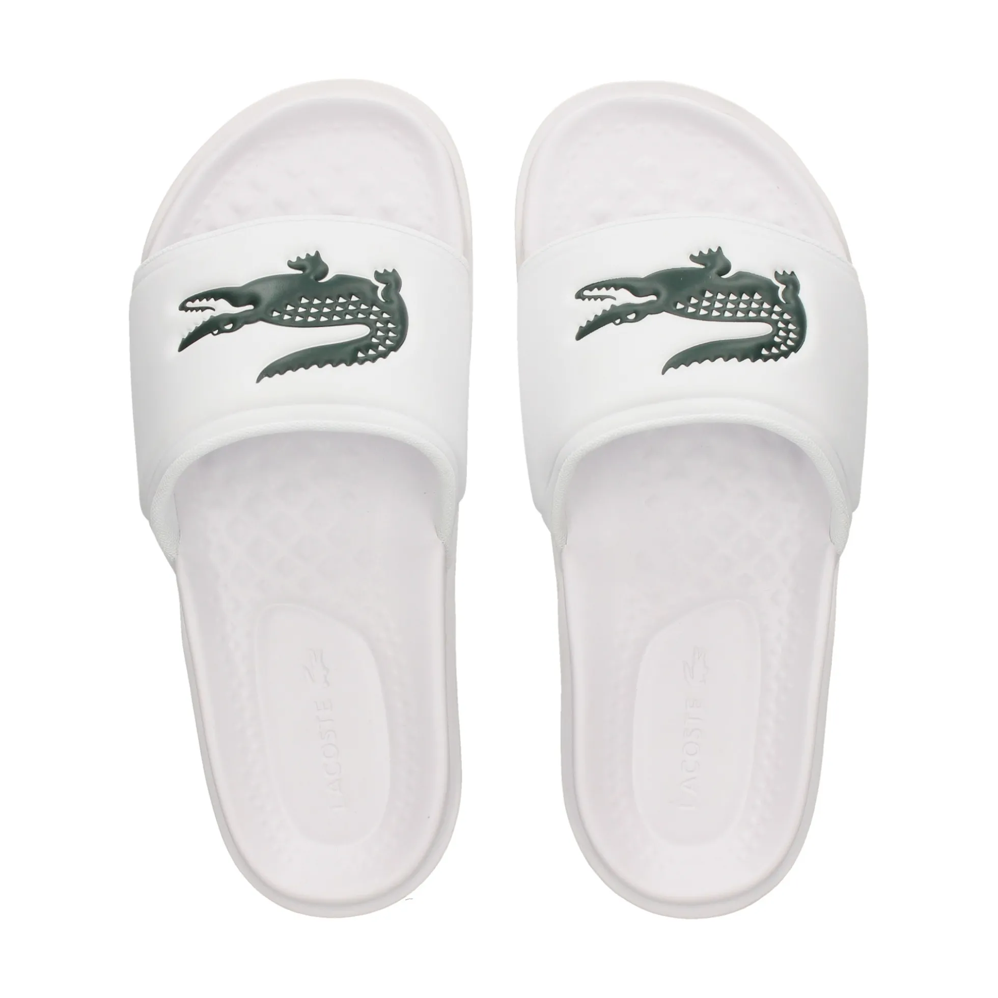 LACOSTE Sandalias de Hombre 49CMA0038 1R5 WHT/DK GRN