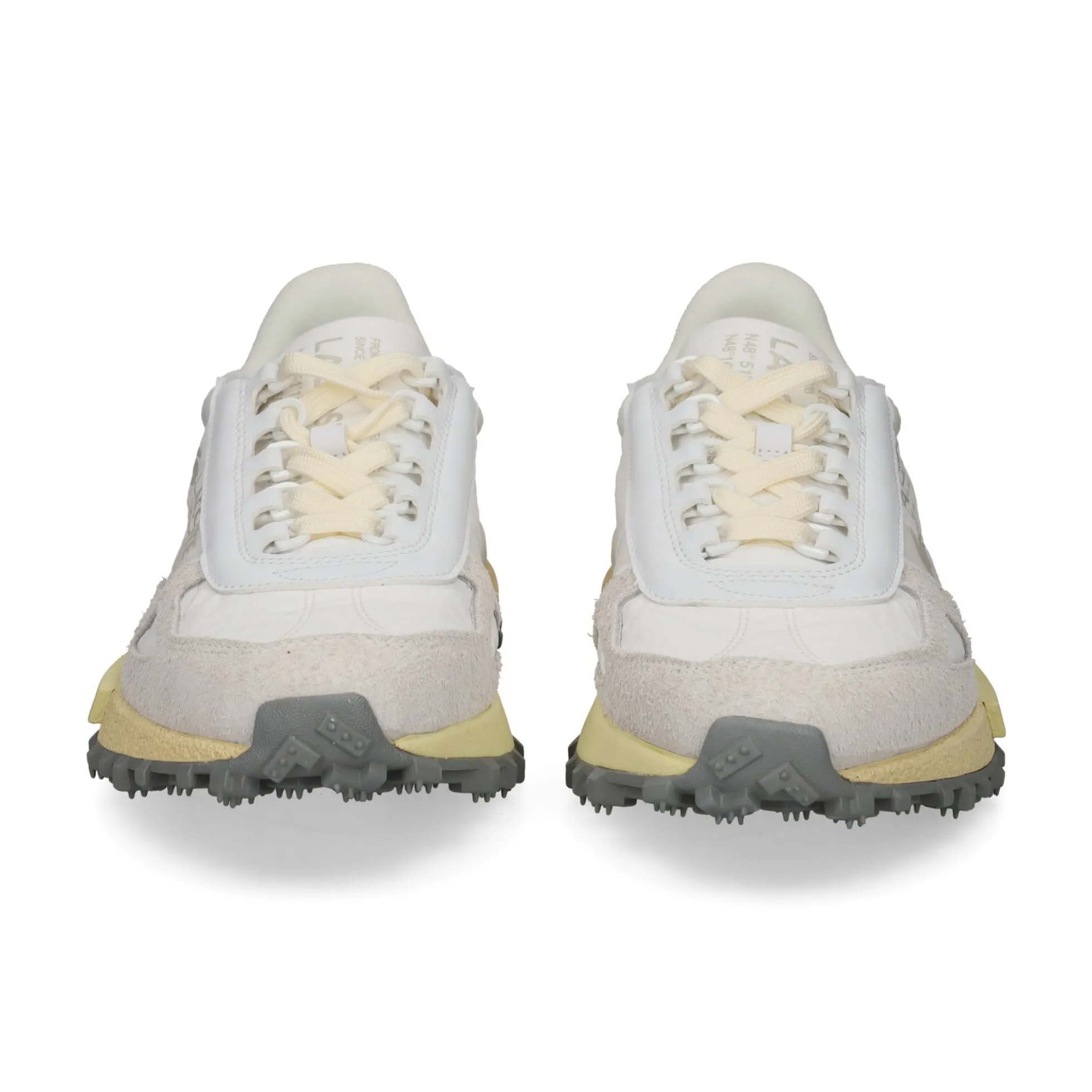 LACOSTE Zapatillas de Hombre 50SMA0078 2H8 WHT/LT YLW