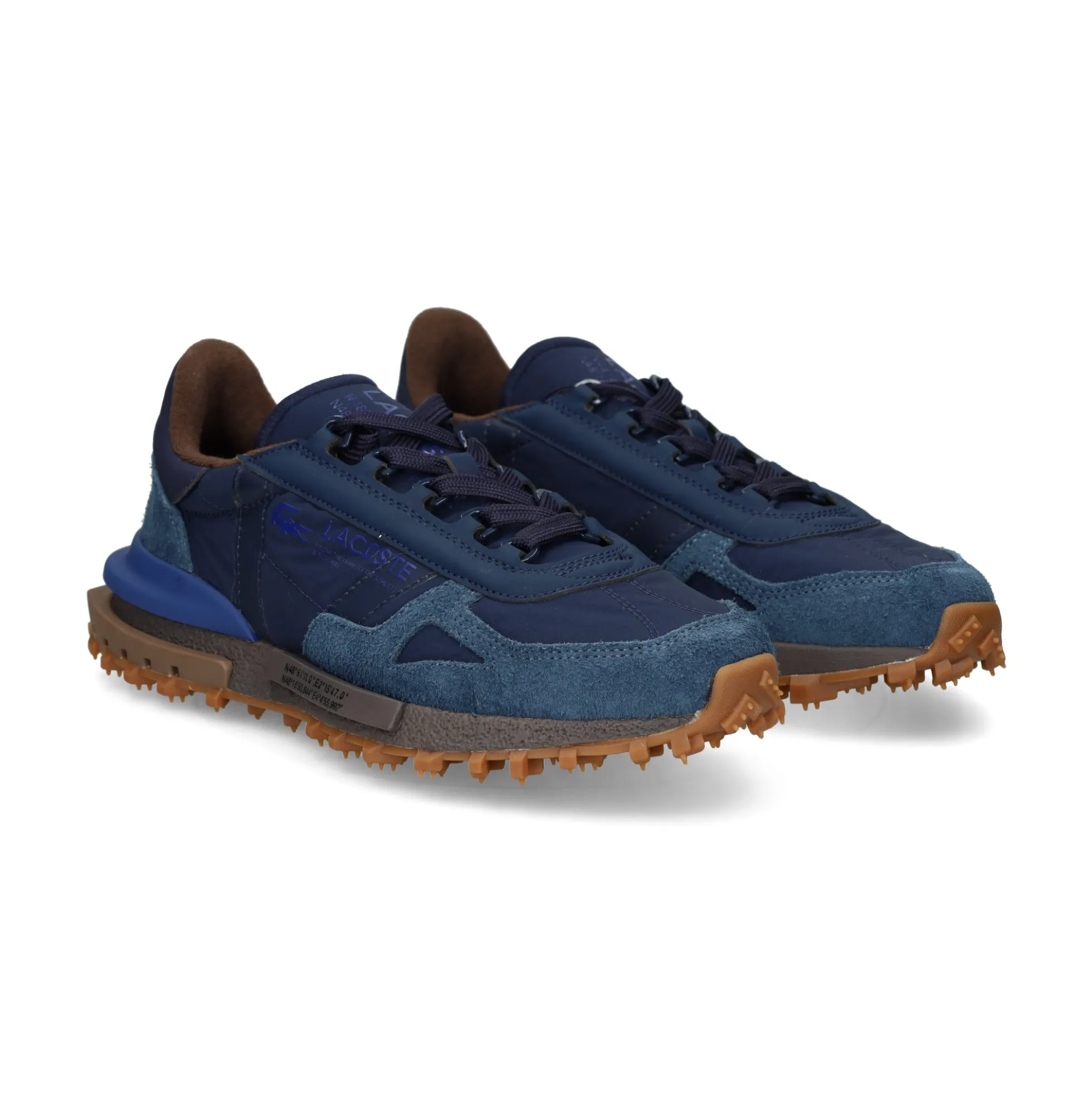 LACOSTE Zapatillas de Hombre 50SMA0081 2Q8 NVY/BRW
