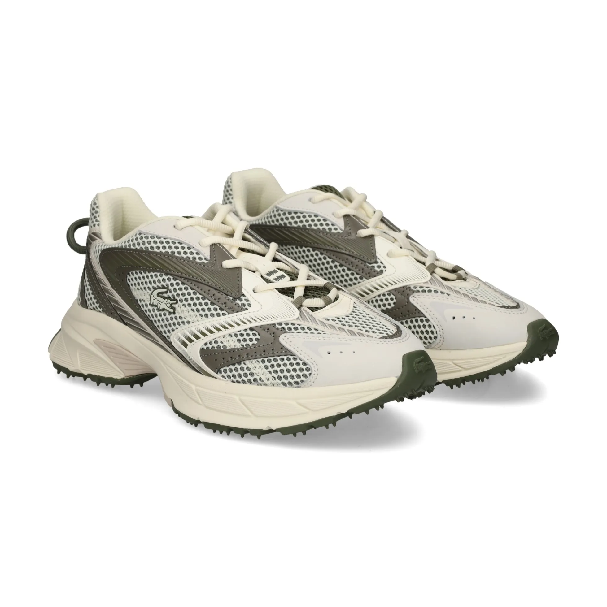 LACOSTE Zapatillas de Hombre 50SMA0121 2R1 OFF WHT/KHK