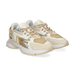 LACOSTE Zapatillas de Mujer 47SFA0093 LT3 TAN/WHT
