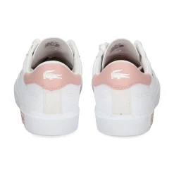 LACOSTE Zapatillas de niñas 41SUJ0014 1Y9 WHT/LT PNK