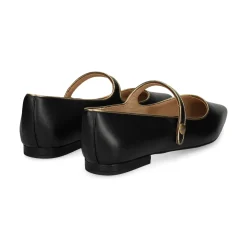 LAUREN RALPH LAUREN Merceditas de Mujer LONDYN MJ2 001 NEGRO