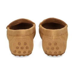 LAUREN RALPH LAUREN Mocasines de Mujer BARNSBURY FLATS DRIVER 001 CAMEL