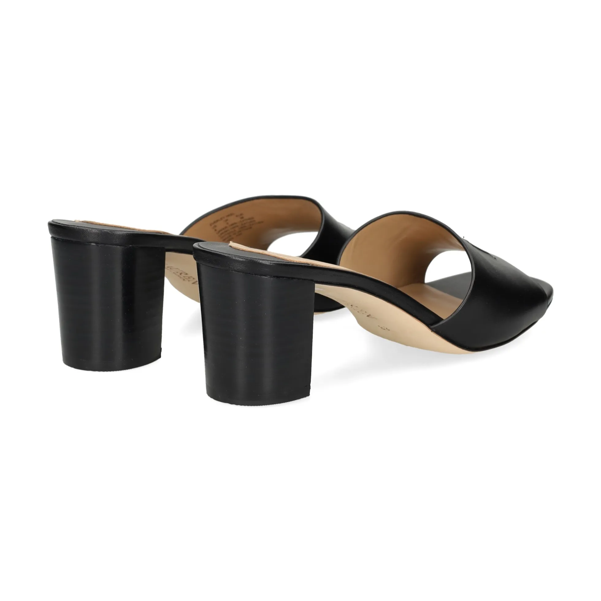 LAUREN RALPH LAUREN Sandalias con tacón de Mujer EVERLEY HEEL 001 NEGRO