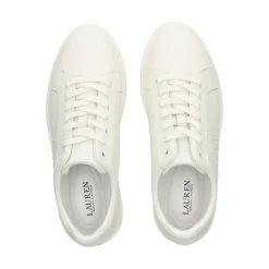 LAUREN RALPH LAUREN Zapatillas de Mujer AINSLEY-SNEAKERS 001 SNOW WHITE