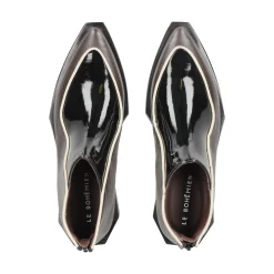 LE BOHÉMIEN Botines planos de Mujer G014 NEGRO