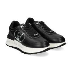 LIU·JO Zapatillas de Mujer BF3087EX207 01039 BLKA/SILV