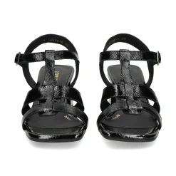 LODI Sandalias con tacón de Mujer MIL5214-GO NEGRO