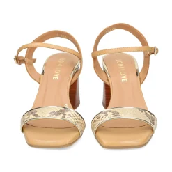 LODI Sandalias con tacón de Mujer BOT4436-SR REFLEJO CAVA