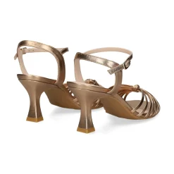 LODI Sandalias con tacón de Mujer LUSUR LATON