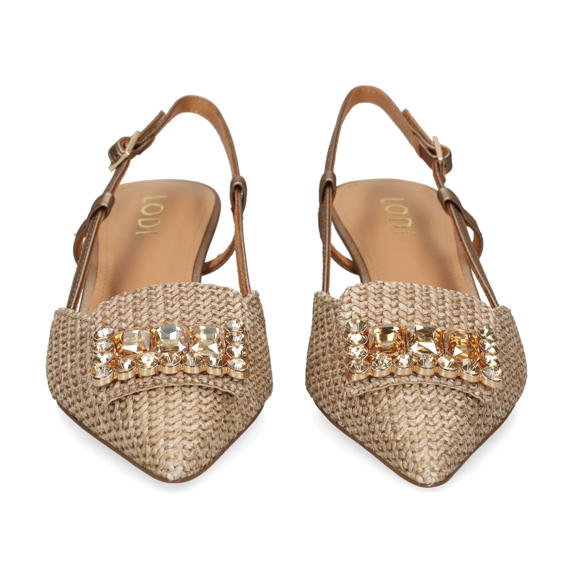 LODI Zapatos de tacón medio de Mujer A-CASIOPEA C2 NAT/CAVA