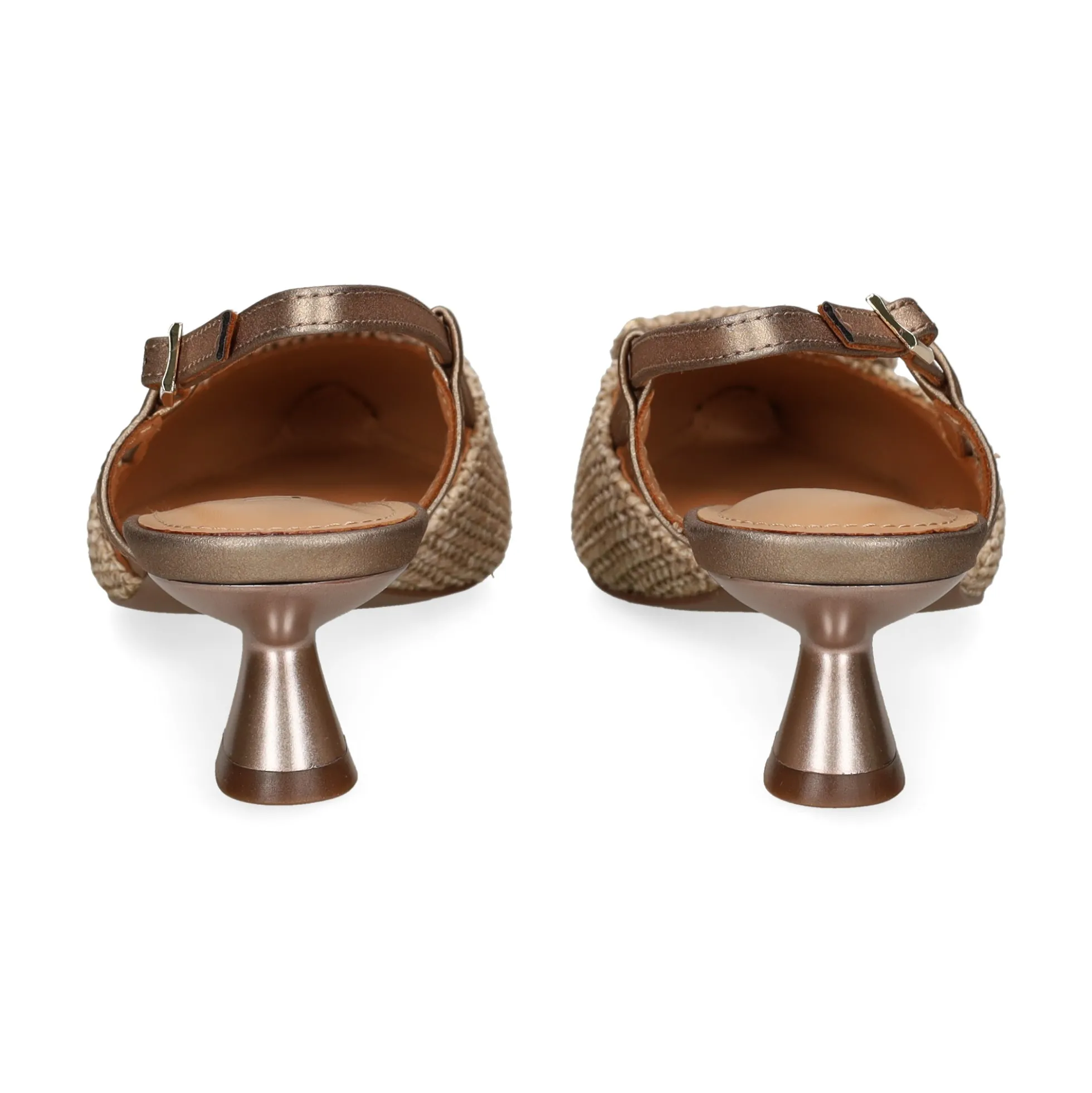 LODI Zapatos de tacón medio de Mujer A-CASIOPEA C2 NAT/CAVA