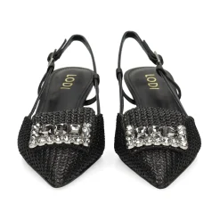 LODI Zapatos de tacón medio de Mujer A-CASIOPEA C4 NEGRO