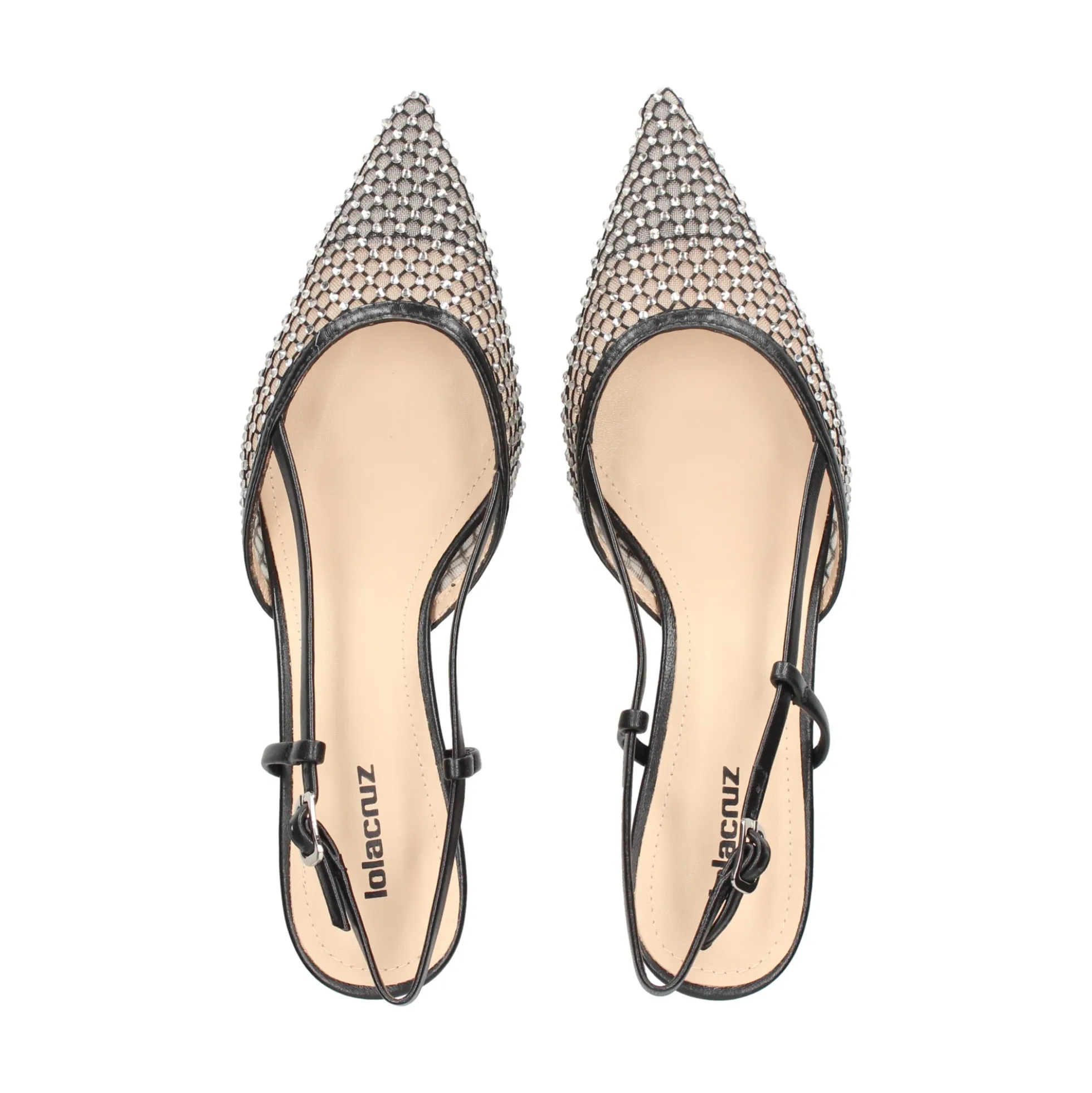 LOLA CRUZ Zapatos de tacón medio de Mujer 188Z13BK NEGRO