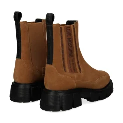 LOVE MOSCHINO Botines con tacón de Mujer JA24075G1N 210 COGNAC