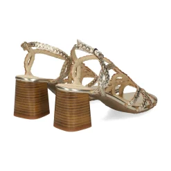 LÓPEZ Sandalias con tacón de Mujer 20041 FUMO