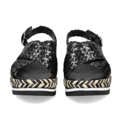 LÓPEZ Sandalias planas de Mujer 22830 NEGRO